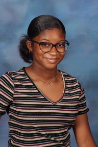 Forestview High School student Keana Abrams was selected to serve as an athletic training student aide for the Shrine Bowl of the Carolinas game.